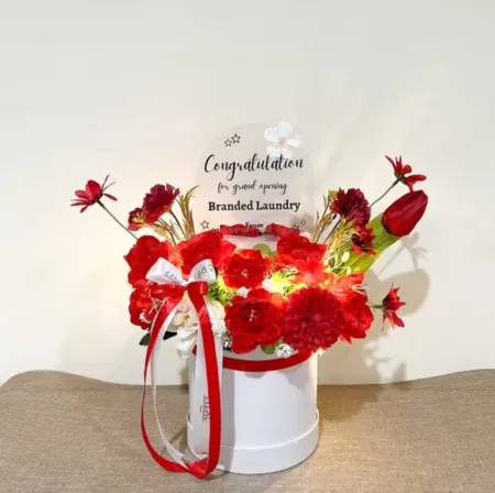 Bloom Box Akrilik Ucapan Grand Opening Bondowoso